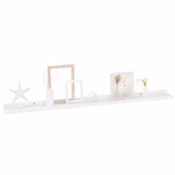 VidaXL 326651 étagères Panneaux MDF Blanc