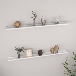 VidaXL 326652 étagères Panneaux MDF Blanc