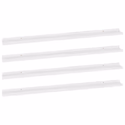 VidaXL 326657, Panneaux MDF, Blanc, 1150 mm, 90 mm, 30 mm, 4 pièce(s)