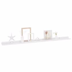 VidaXL 326657 étagères Panneaux MDF Blanc