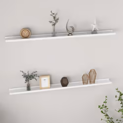 Maximisez votre espace de rangement intérieur et transformez votre mur en un charme attrayant avec ces étagères murales prati ...