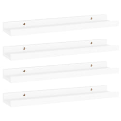 VidaXL 326660 étagères Panneaux MDF Blanc