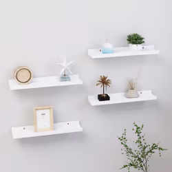 VidaXL 326660 étagères Panneaux MDF Blanc