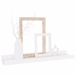 VidaXL 326660 étagères Panneaux MDF Blanc