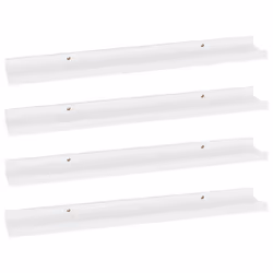 VidaXL 326661, Panneaux MDF, Blanc, 600 mm, 90 mm, 30 mm, 4 pièce(s)