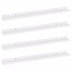 VidaXL 326662, Panneaux MDF, Blanc, 800 mm, 90 mm, 30 mm, 4 pièce(s)
