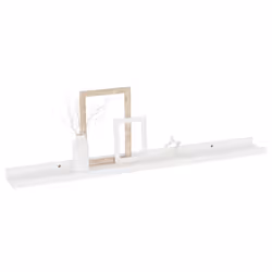 VidaXL 326663 étagères Panneaux MDF Blanc