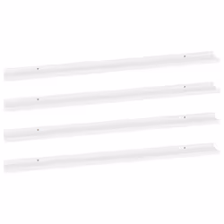 VidaXL 326664, Panneaux MDF, Blanc, 1150 mm, 90 mm, 30 mm, 4 pièce(s)