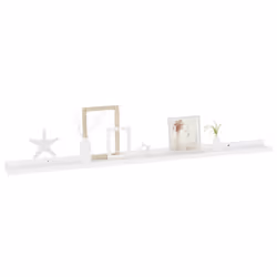 VidaXL 326664 étagères Panneaux MDF Blanc