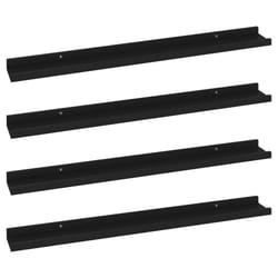 VidaXL 326669 étagères Panneaux MDF Noir