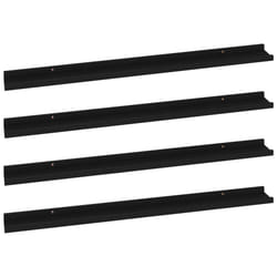 VidaXL 326671 étagères Panneaux MDF Noir