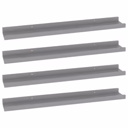 VidaXL 326675, Panneaux MDF, Gris, 600 mm, 90 mm, 30 mm, 4 pièce(s)