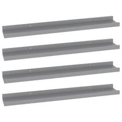 VidaXL 326675 étagères Panneaux MDF Gris