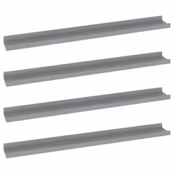 VidaXL 326677, Panneaux MDF, Gris, 1000 mm, 90 mm, 30 mm, 4 pièce(s)