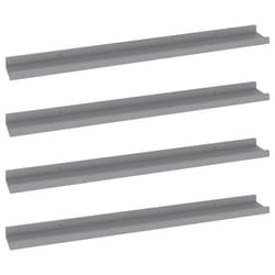 VidaXL 326677 étagères Panneaux MDF Gris