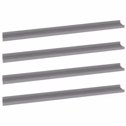 VidaXL 326678, Panneaux MDF, Gris, 1150 mm, 90 mm, 30 mm, 4 pièce(s)