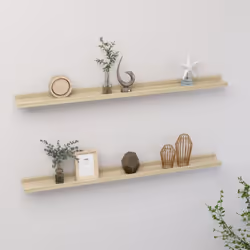 Maximisez votre espace de rangement intérieur et transformez votre mur en un charme attrayant avec ces étagères murales prati ...