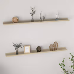 VidaXL 326683 étagères Panneaux MDF Bois