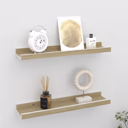 VidaXL 326689 étagères Panneaux MDF Bois