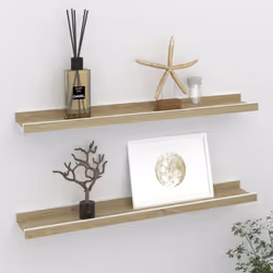 Maximisez votre espace de rangement intérieur et transformez votre mur en un charme attrayant avec ces étagères murales prati ...