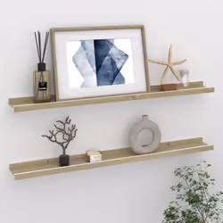 Maximisez votre espace de rangement intérieur et transformez votre mur en un charme attrayant avec ces étagères murales prati ...