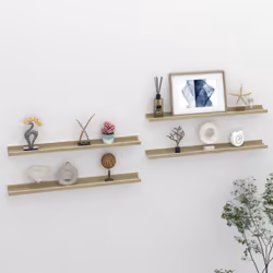 Maximisez votre espace de rangement intérieur et transformez votre mur en un charme attrayant avec ces étagères murales prati ...
