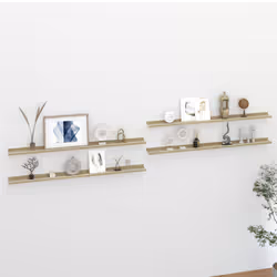 VidaXL 326698 étagères Panneaux MDF Bois
