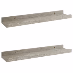 VidaXL 326699, Panneaux MDF, Gris, 400 mm, 90 mm, 30 mm, 2 pièce(s)