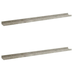 VidaXL 326702 étagères Panneaux MDF Gris