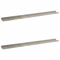 VidaXL 326703, Panneaux MDF, Gris, 1150 mm, 90 mm, 30 mm, 2 pièce(s)