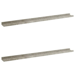 VidaXL 326703 étagères Panneaux MDF Gris