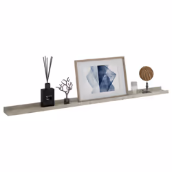 VidaXL 326708 étagères Panneaux MDF Gris