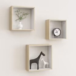Ces étagères murales cubiques élégantes sont destinées à être le projecteur de toute pièce, vous pouvez les organiser en comb ...
