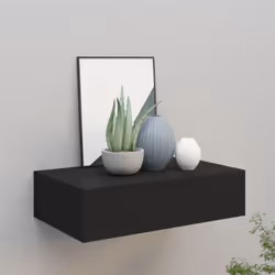 Introduisez une touche de charme élégant dans votre décoration intérieure avec cette étagère à tiroir compacte ! Fabriquée en ...