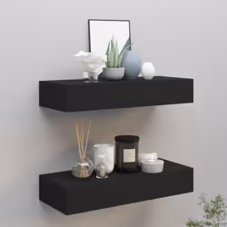 Introduisez une touche de charme élégant dans votre décoration intérieure avec ces étagères à tiroirs compactes ! Fabriquée e ...