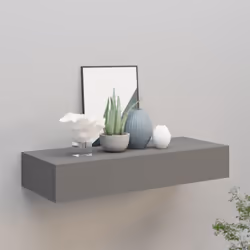 Introduisez une touche de charme élégant dans votre décoration intérieure avec cette étagère à tiroir compacte ! Fabriquée en ...