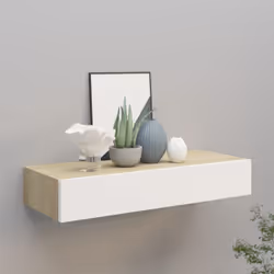 Description générale Introduisez une touche de charme élégant dans votre décoration intérieure avec cette étagère à tiroir co ...