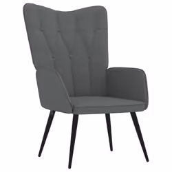 VidaXL 327546, Tissu, Gris, mousse, 610 mm, 700 mm, 965 mm