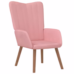 VidaXL 327659, Velours, Rose, mousse, 615 mm, 690 mm, 955 mm