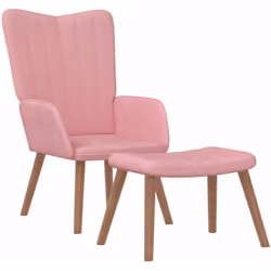Cette chaise de relaxation avec repose-pied est un excellent supplément à votre décor existant. Ce fauteuil, avec quelques li ...