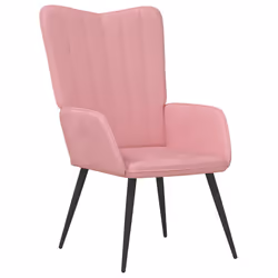 VidaXL 327681, Velours, Rose, mousse, 610 mm, 700 mm, 965 mm