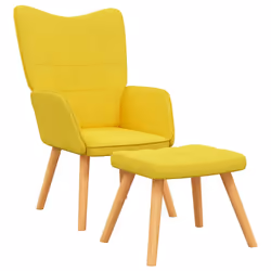 VidaXL 327937, Tissu, Jaune, mousse, 615 mm, 690 mm, 955 mm