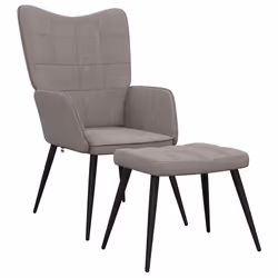 VidaXL 327961, Tissu, Taupe, mousse, 610 mm, 700 mm, 965 mm