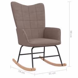 VidaXL 328027 Fauteuil à bascule et planche pour enfant - Vue supplémentaire 8