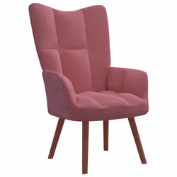 VidaXL 328055, Velours, Rose, mousse, 615 mm, 690 mm, 955 mm