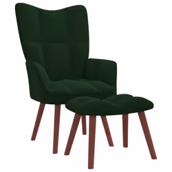 VidaXL 328064, Velours, Vert, mousse, 615 mm, 690 mm, 955 mm