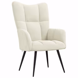 VidaXL 328082, Velours, Crème, mousse, 610 mm, 700 mm, 965 mm