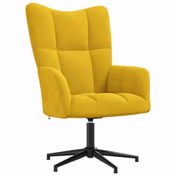 VidaXL 328102, Velours, Jaune, mousse, 620 mm, 680 mm, 910 mm