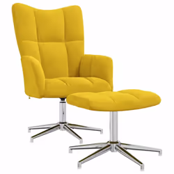 VidaXL 328135, Velours, Jaune, mousse, 620 mm, 680 mm, 980 mm