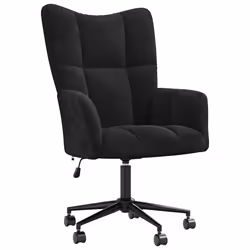 VidaXL 328178, Velours, Noir, mousse, 615 mm, 690 mm, 1020 mm
